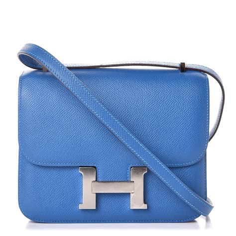 hermes constance 18 epsom blue jeans
